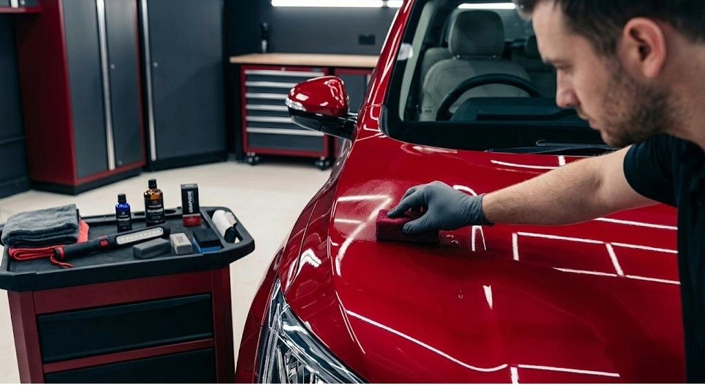Graphene coating application